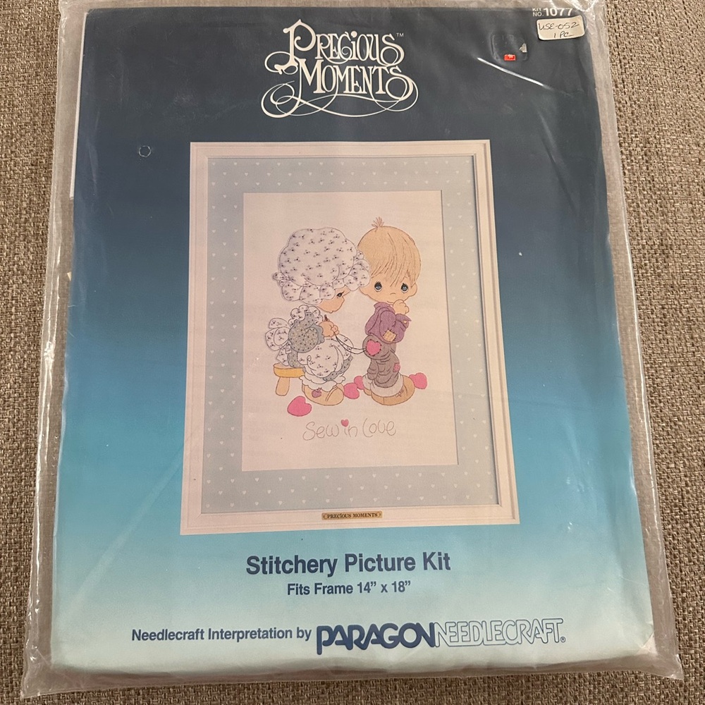 Paragon Precious Moments Stitchery Picture Kit